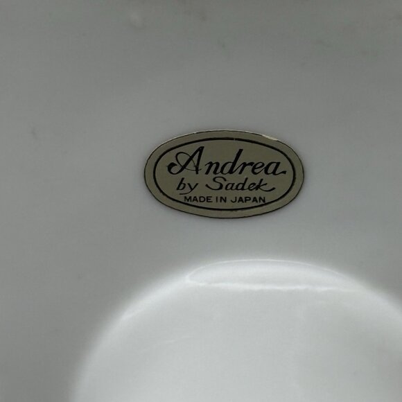 Vintage Andrea By Sadek Porcelain Photo Frame Butterflies #9630 JAPAN 3.5”x5” - Picture 4 of 9